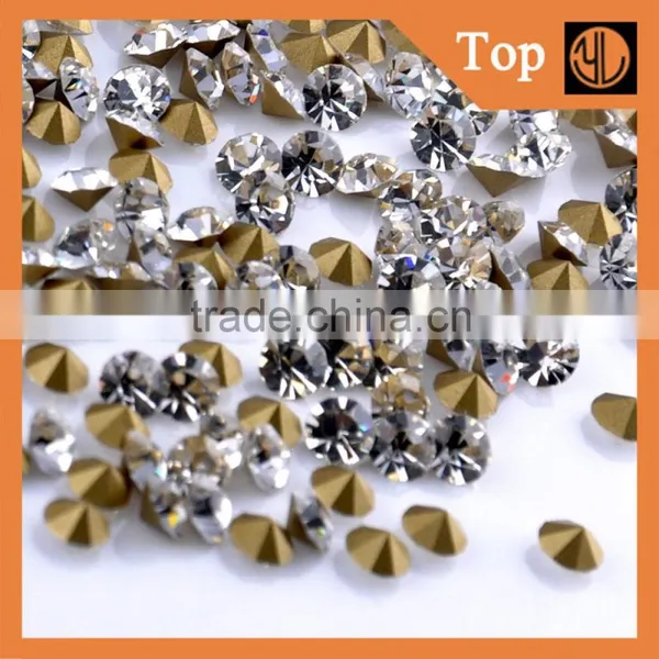 2016 FACTORY SALE! New Arrival Fashion Design China Hot Selling Pointback Rhinestones photo-2