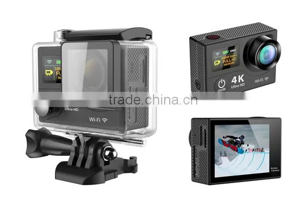 Be Unique!! Dual Screen 4K Action Camera 1080p 60 Fps SJ8000 Wifi Sport DV Wireless Action Camcorders With Waterproof 30M photo-2