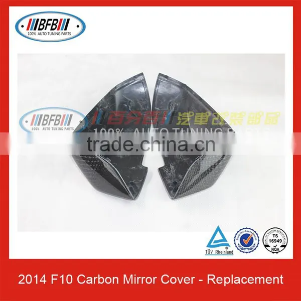 For BMW 5 Series F10 Carbon Fiber Side Mirror Cover 2014UP photo-3
