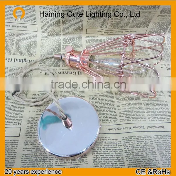 Decorative Hanging Pendant Light/vintage Pendant Lamp /cage Pendant Light Quality Choice photo-3