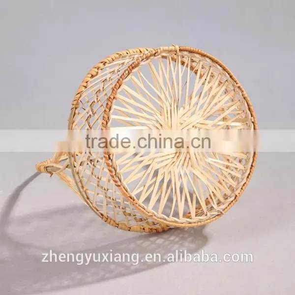Handwoven Bamboo Fruits Vegetables Hanging Basket photo-5