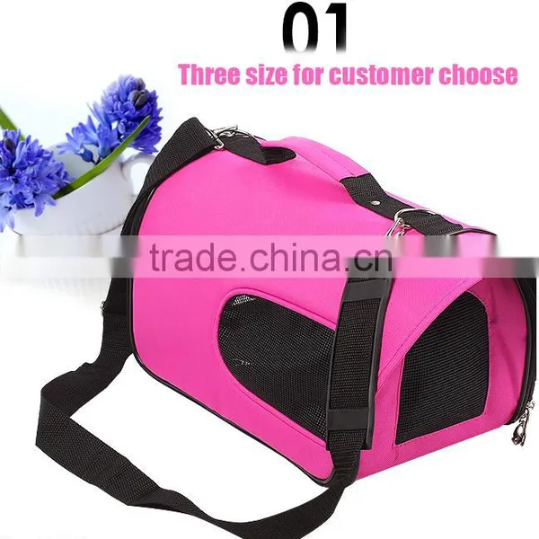 Portable Puppy Dog Cat Tote Carrier House Pet Cage Travel Bag photo-2