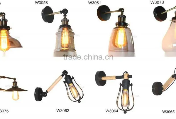European Glass Hotel Wall Lamp Retro,Glass Hotel Wall Lamp Retro,Wall Lamp Retro W3061 photo-6