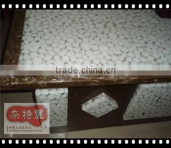 Polished Artificial Pebble Stone Panel, Hotel Stone Furniture photo-3