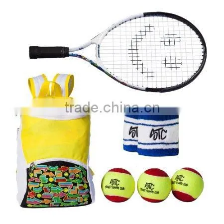 OEM Production Tennis Kit for Kids With 1 Tennis Backpack, 3 Tennis Balls for Kids And 2 Wristbands 1 Junior Tennis Racket photo-2