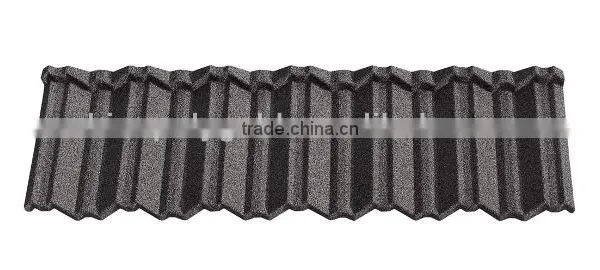 1335mm*420mm*0.38mm Stone Coated Roofing Tile