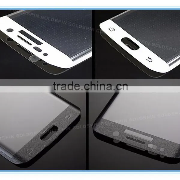 2016 New Product,3D Curved Full Cover Tempered Glass Screen Protector for Samsung Galaxy S6 Edge photo-4