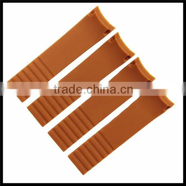 Hot Sale Curved 2 Pieces Silicone Watch Band photo-3