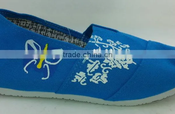 Pretty Blue Ladies' Canvas Casual Shoes