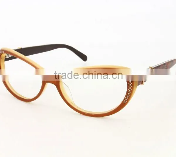 Wholesale Fashion Cat Eye Reading Glasses With Diamond photo-3