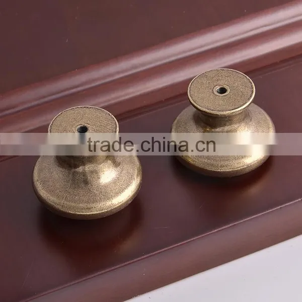 China Wholesale Circular Brushed Zamak Zinc Alloy Home Garden Cabinet Kitchen Wardrobes Furniture Closet Knobs and Pull Handles photo-5
