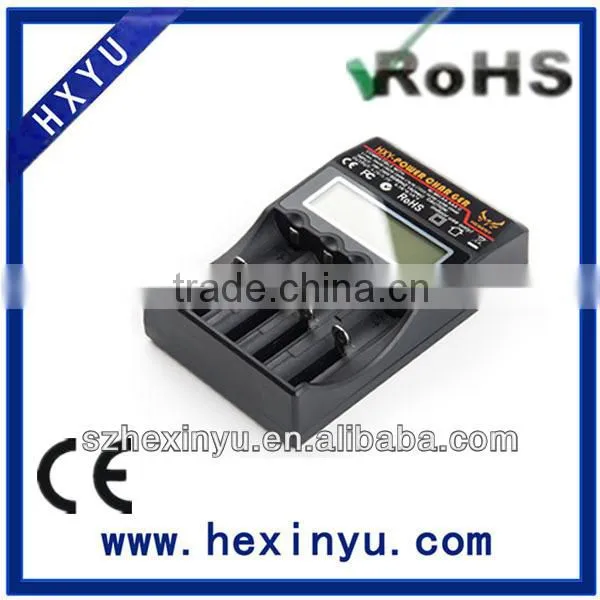 The Latest Research and Development Crystal Charger Plates Multi Function Li-ion / NiMH/NiCd Battery Charger With LCD Display
