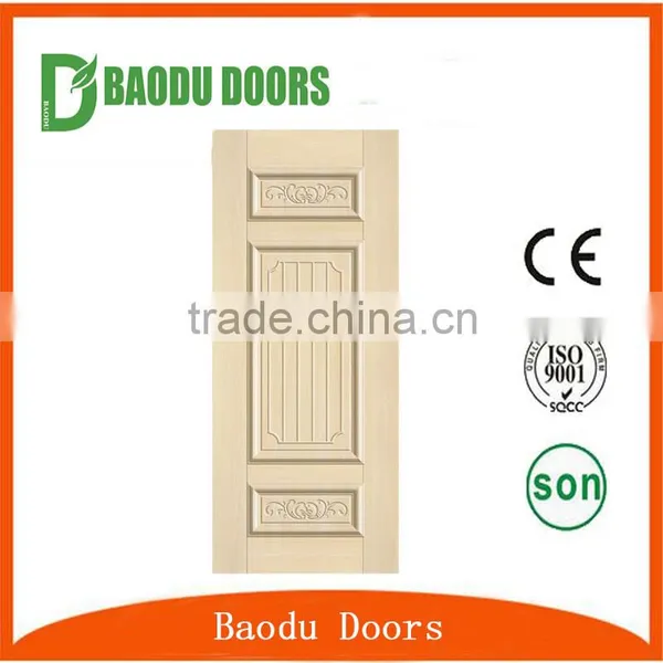 Modern Interior Melamine Internal Wood Skin Mdf Door Skin photo-3