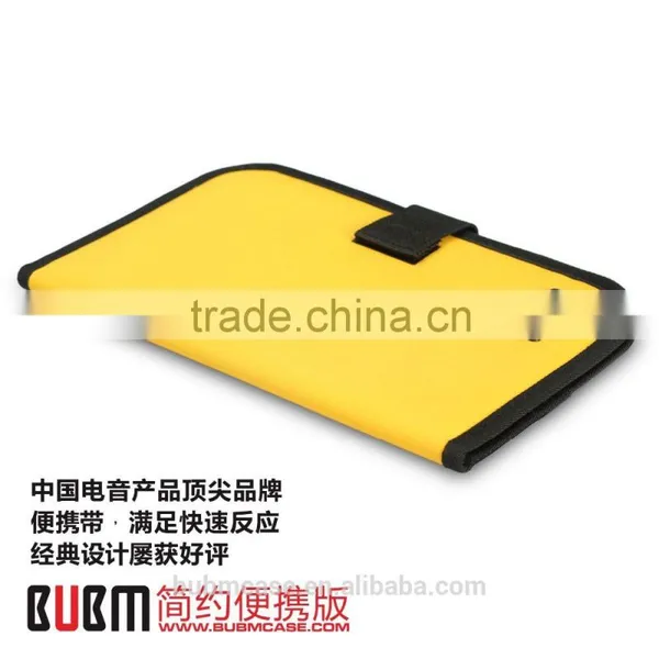 Fashion Yellow BUBM Slim 32 Capacity CD Case CD Box DVD Case CD Storage Car Disc Case photo-3