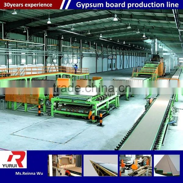China Top Manufacturer Gypsum Board Machine( Hot Air,hot Oil)/automatic New Technology Gypsum Board Making Machine photo-6