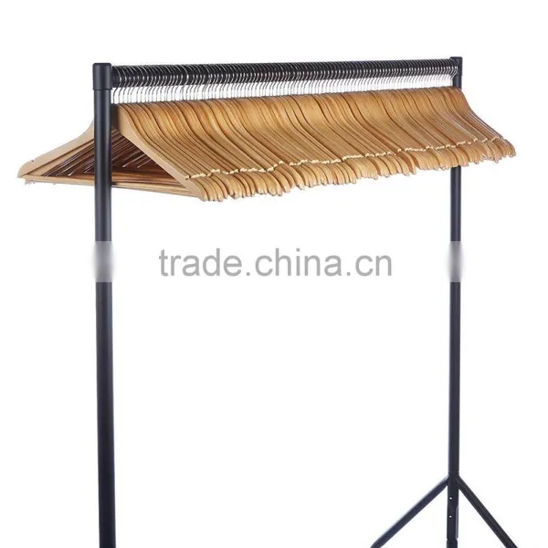 CLOTHES HANGERS - Wooden Hanger With Trouser Bar photo-2