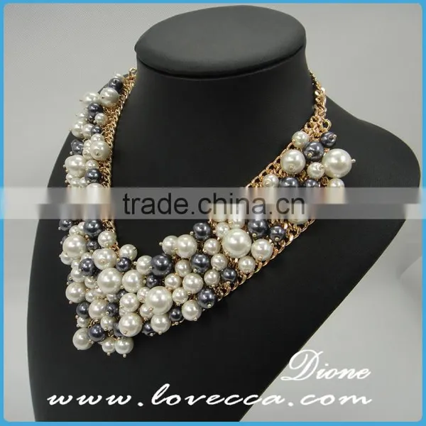 American and European Retro Big Stone Jewelry Women High Quality Exaggerated Necklace photo-3