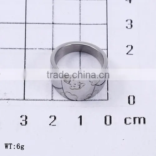 China Suppliers Jewelry Spikes Stainless Steel Ring With Fancy Designs photo-3