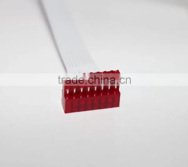 KSM Electrical Cable Assemble Custom Flat Ribbon Cable Assembly With Micro Match 1.27mm Red IDC Socket and Red IDC Socket photo-4