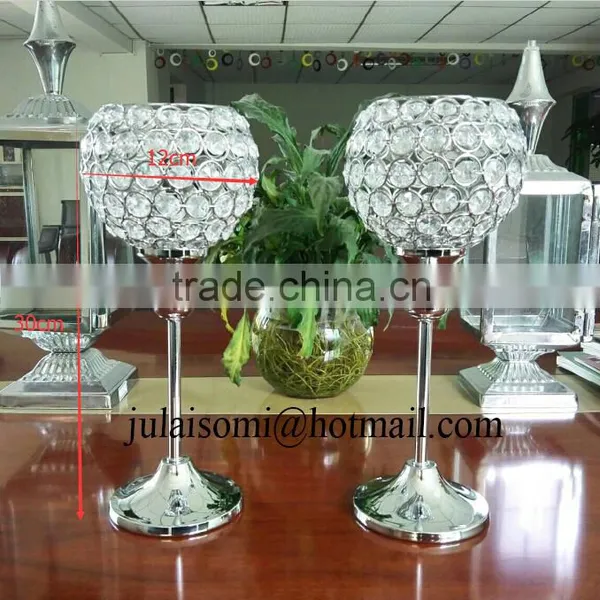 Hot Sales Fashion Wedding Crystal Candle Holder,crystal Votive Candle Holder , Crystal Wedding Ball photo-2