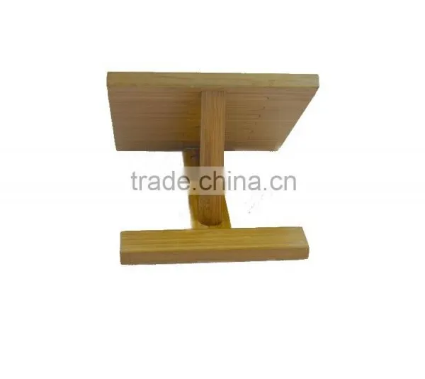 DT013/Hot Sales Bamboo Square Ipad Holder,New Design Bamboo Ipad Rack,Tablet Stand photo-4