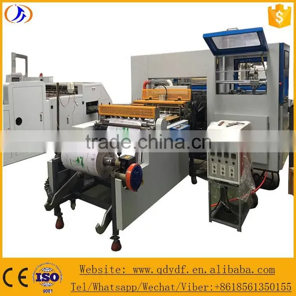 150-180 Times/min Speed Fully Automatic A4 Paper Making Machine With 5 Slitting Line for 4 Unwinding Roll photo-2