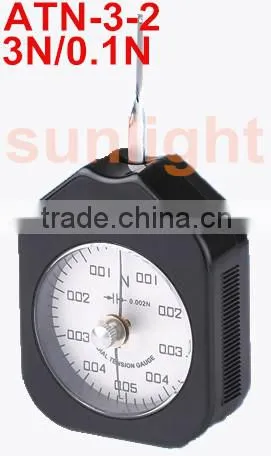 Dial Button Tension Tester Tension Meter N/G Unit Double Dial ATN-3-2