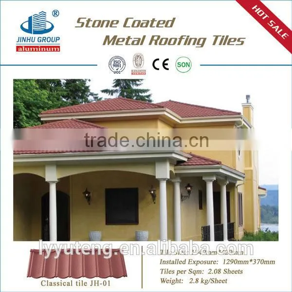 Manufacturer Stone Coated Metal Roofing Tiles photo-2