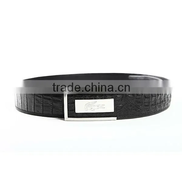 2013 Fashion Design Real Crocodile Skin Belt for Men Luxury Designer Belt photo-3