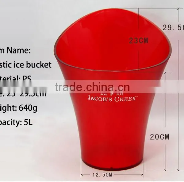 New Plastic Ice Buckets Wholesale for Beer and Champagne Party photo-3