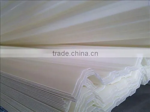 Anti-scratchs 2.0mm Bayer Makrolon Translucent Fluted Corrugated Plastic Sheet for Wholesales photo-4