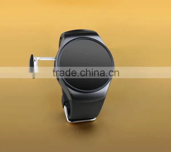 2016 New Product KW18 Smart Watch Android IOS Bluetooth MTK2502C SIM Round Heart Rate Monitor Watch Clock photo-6