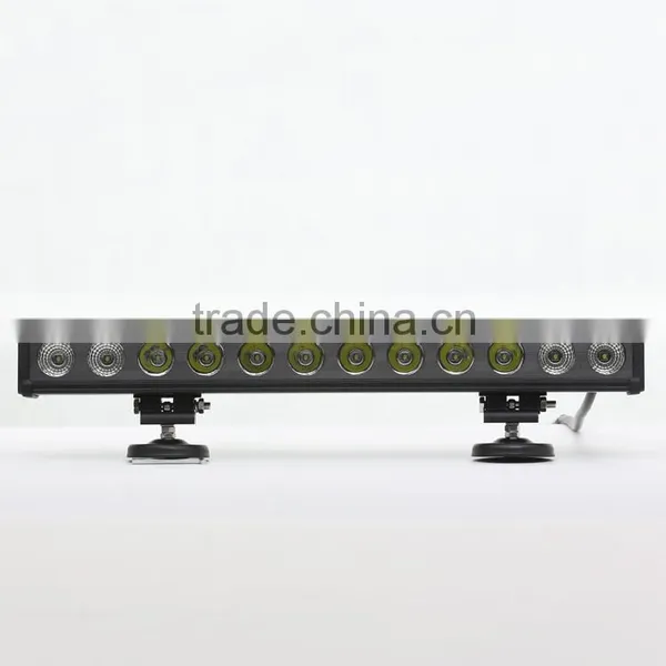 China Supplier Wholesale High Power C.REE 12PCS*10W Offroad LED Light Bar One Row Single Row 120W 4X4 Accessories photo-4