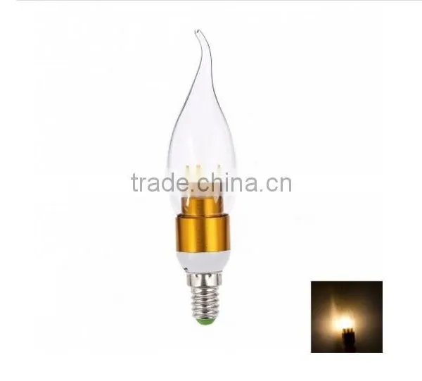 3w 4w Led Candle Bulb E14 Dimmable Led Light High Quanlity Led Bulb Light photo-3