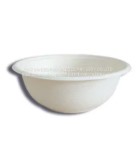 JUST Biodegradable Disposable Paper Pulp Bowls 350ml