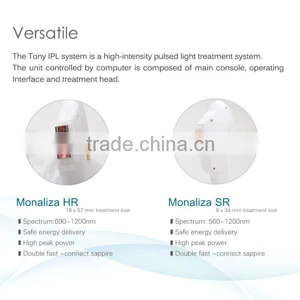 Professional Laser Hair Removal Beauty Equipment OPT IPL SHR photo-2