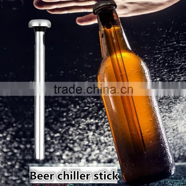 Beer Chiller Stick Pack of 2 Stainless Steel Bottle Wine Beverage Cooler Cooling Sticks photo-3