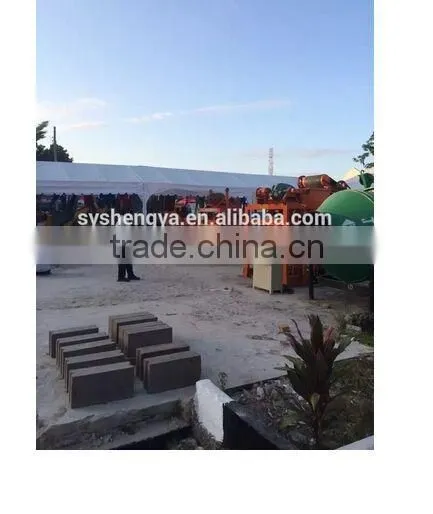 QTJ4-26C Full Automatically With Pallet Feeding System Hollow Block Making Machines,paver Machine,curb Stone Forming Machines photo-3