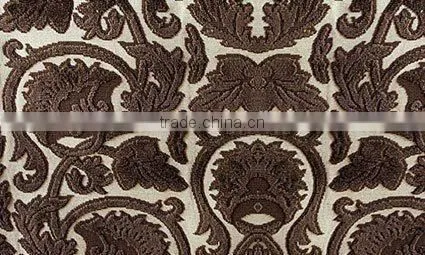 Flocked Sofa Upholstery Fabric photo-3