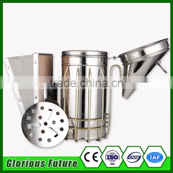 Beekeeping Stainless Steel Bee Hive Smoker Driving Mini Bees Smoker With Round Lid photo-4