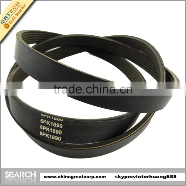 6PK1890 Rubber Ribbed v Belt for Toyota photo-2