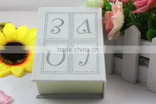 European and American Style Wedding Favor Candles Romantic Love Letter Book Candle photo-3
