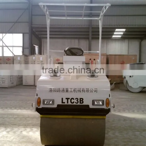 3 Ton Small Road Roller Lutong Double Drum Vibratory Roller LTC3B photo-2