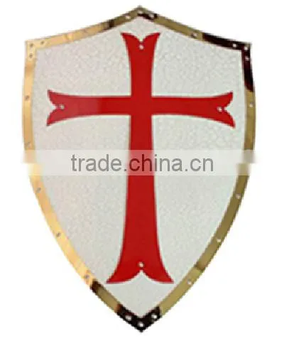 Souvenir Wooden Shield With Custom Metal Emblem photo-3