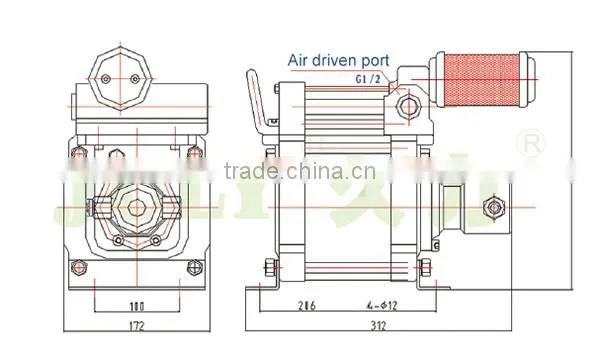 Promotional JULY Manufactuer Custom High Pressure Water Pump, Pneumatic Hydraulic Pump photo-3