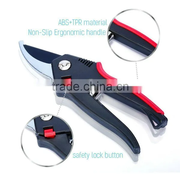 Heavy Duty Garden Pruning Shears,Garden Cliper, Strong Bladed Pruner For Roses, Trees, Shrubs and Hedges, Premium Pruner for Lon photo-3