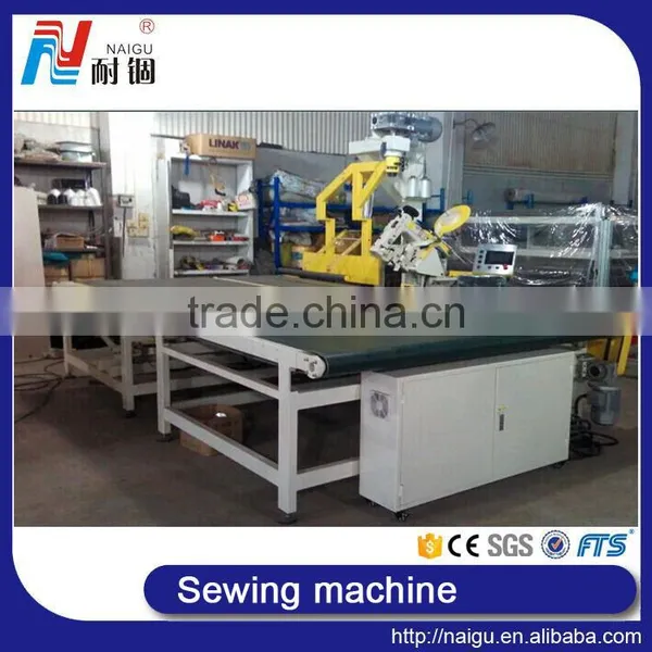 China NaiGu Factory Manufacture Automatic Chain Stitch Mattress Tape Edge Sewing Machine photo-3