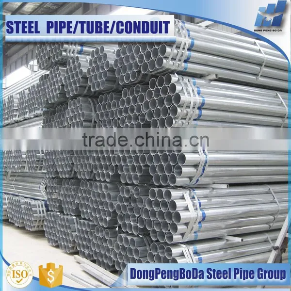 112mm Cold Rolled 6m Length Round Pre Galvanized Pipe Sizes photo-2