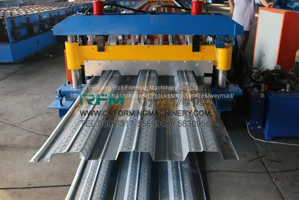 Floor Deck Metal Cold Roll Forming Machine photo-3
