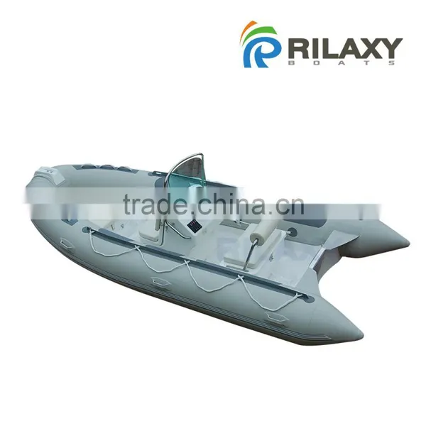 Rilaxy 4.3m 14ft Rigid Inflatable Boat With Center Console photo-6